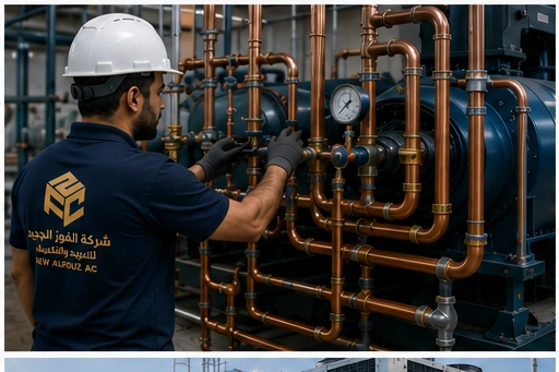 تمديدات النحاس وتمديدات الشيلر